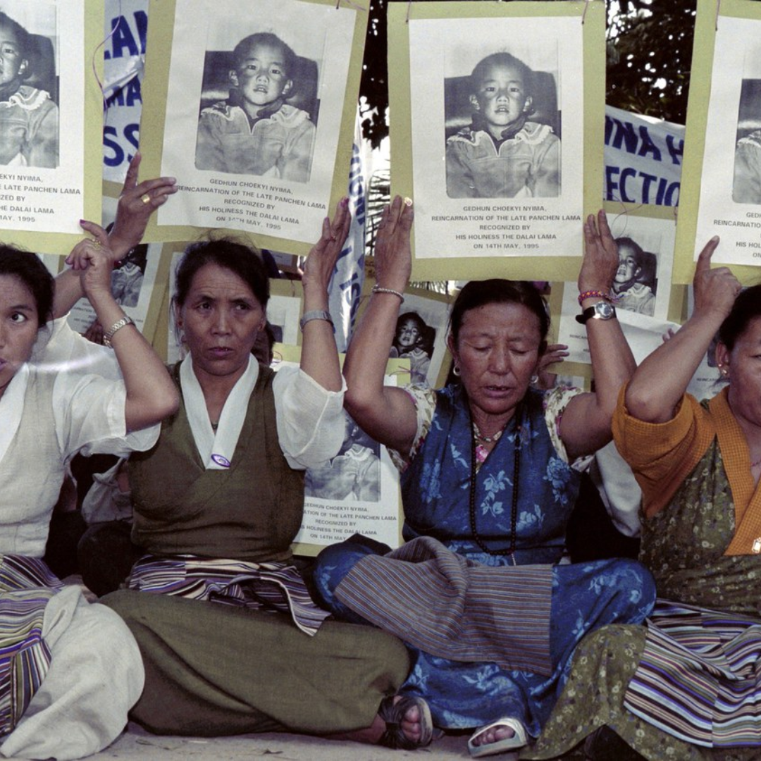 Panchen Lama Demonstration (Tibet)